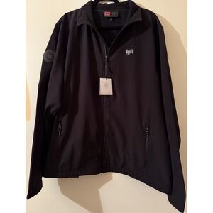 1K Rides  Men's Softshell Driver Jacket  Black Limited Edition 3XL NWT